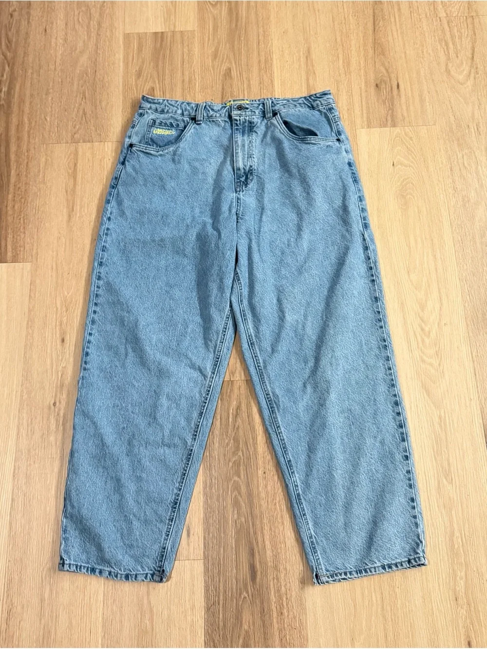 Empyre Loose Fit Relaxed Denim Light Wash Skater Jeans Men’s size 36 Y2K - Picture 2 of 8